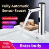 304 Stainless Steel Infrared Intelligent Sensing Faucet Household Bathroom Basin Automatic Hand Washing Device