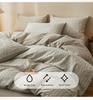 2025 Style Pure Cotton Double Gauze Flannel Bedding Set - Winter Duvet Cover and Bed Sheet, 100% Cotton