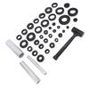 37PCS Seal Bearing Installation Kit Impact Resistant Nylon Metal Structure Oil Seal Installer Tool with Storage Box