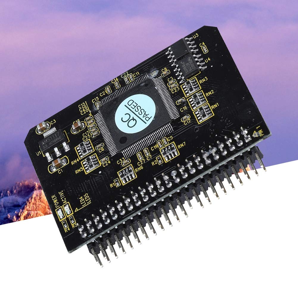 Richer-R Memory Card To IDE Adapter, Micro Memory Card To IDE, Micro Memory CardTF Memory Card To IDE 44-pin Male Adapter, Supports DMAULTRA DMA Modes