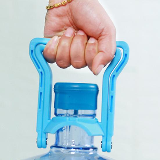 1/2/3/4/6Pcs 5 Handle Ergonomic Grip Non-slip Heavy Duty Gallon Water Bottle Standard Water Jug Carrier Lift
