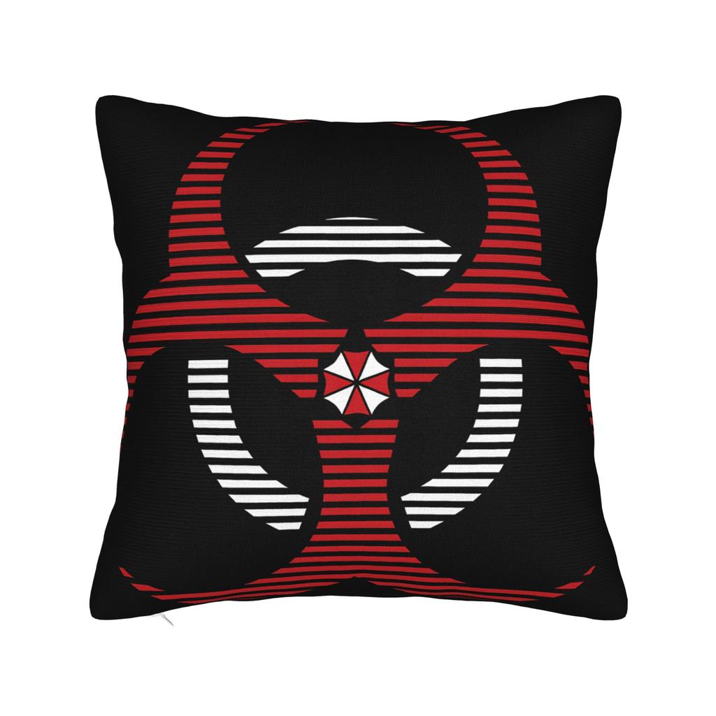 Pillow Case Game R-Resident E-Evil U-Umbrella (6) Print Pillow Cover For Office Car Home Decor Retro Trendy Pillowcases