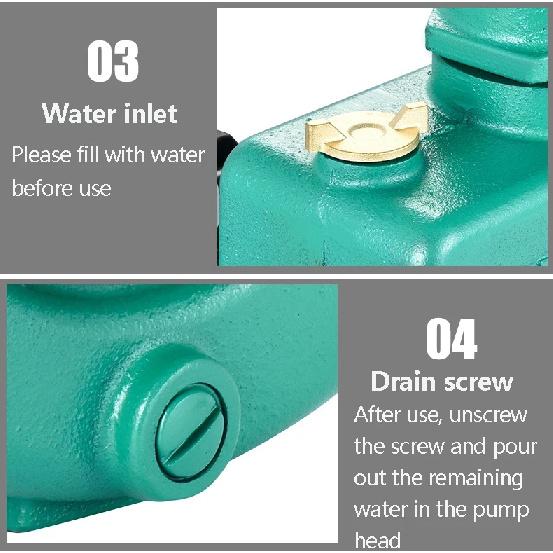 Centrifugal Pump Well Water Pump Large Flow Rate 1.5 Inches 2 Inches 3 Inches Household 220V Septic Tank Sewage Self-Priming Pum