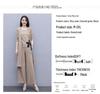 2023 Women's Fashion Three-Piece Set: Wide-Leg Pants, Temperament Coat & Casual Crop Top
