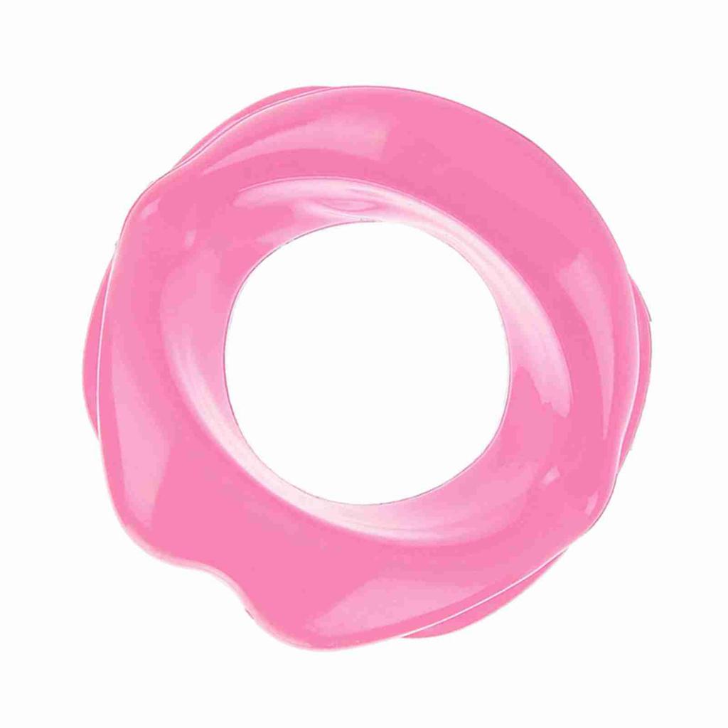 Silicone Face Lifting Lip Exerciser Mouth Muscle Tightener Tightening Anti Wrinkle Tool Pink