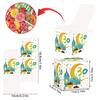 30Pcs Eid Mubarak Candy Gift Box Ramadan Kareem Advent Calendar Decoration Paper Candy Boxes Muslim Islamic Home Party Supplies
