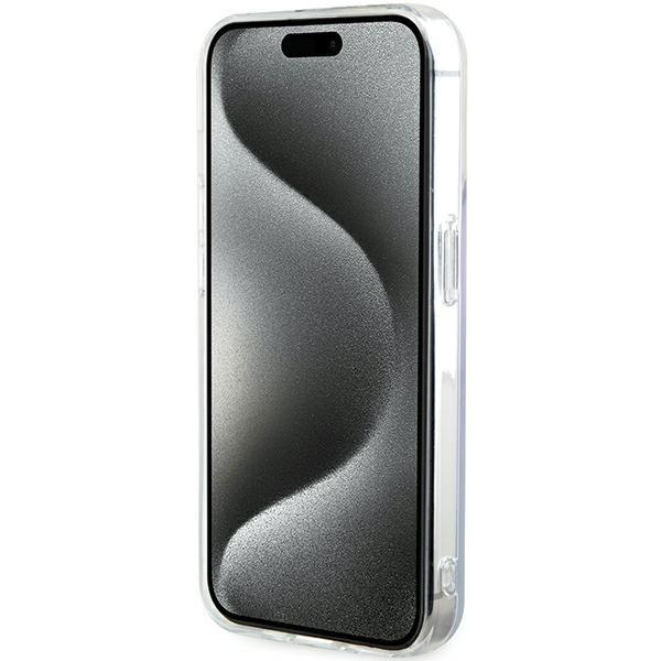 Guess Guhmp15Lhitsu Iphone 15 Pro 6.1 Fioletowy/Purple Hardcase Iml Iridescent Magsafe