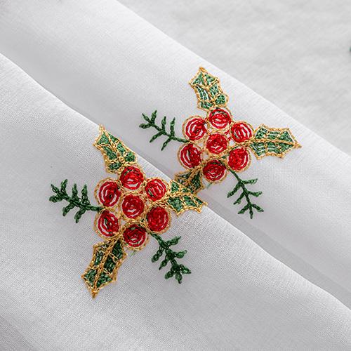 

1 шт. NAPEARL Рождественский стиль Прозрачные шторы Изысканные вышитые тюлевые шторы для гостиной, спальни, балкона, окна, домашний декор W100cm x L260cm