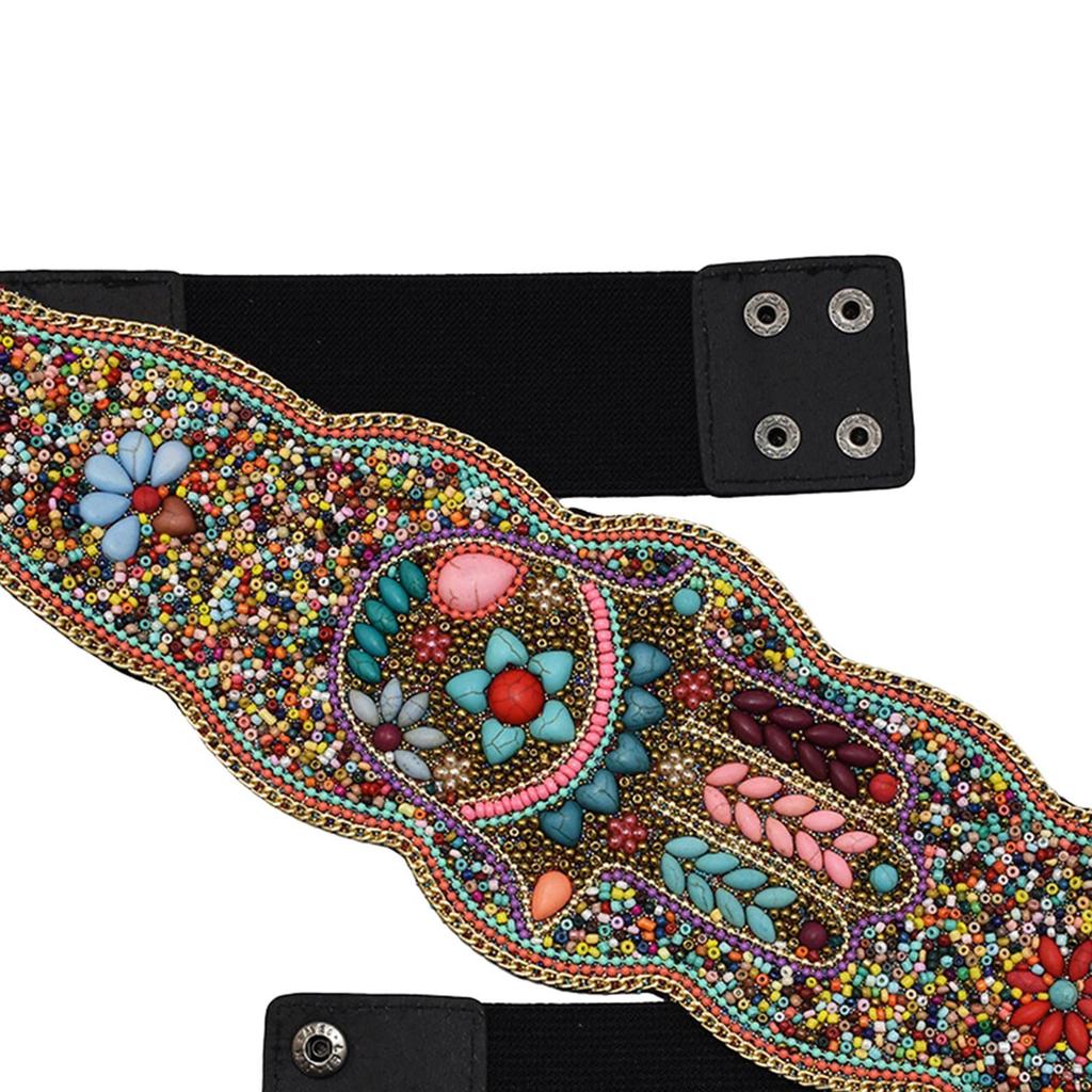 Bohemian , Body Chain Waistband Flower Handmade Adjustable Embellished Waist Sweater Gift Skirt