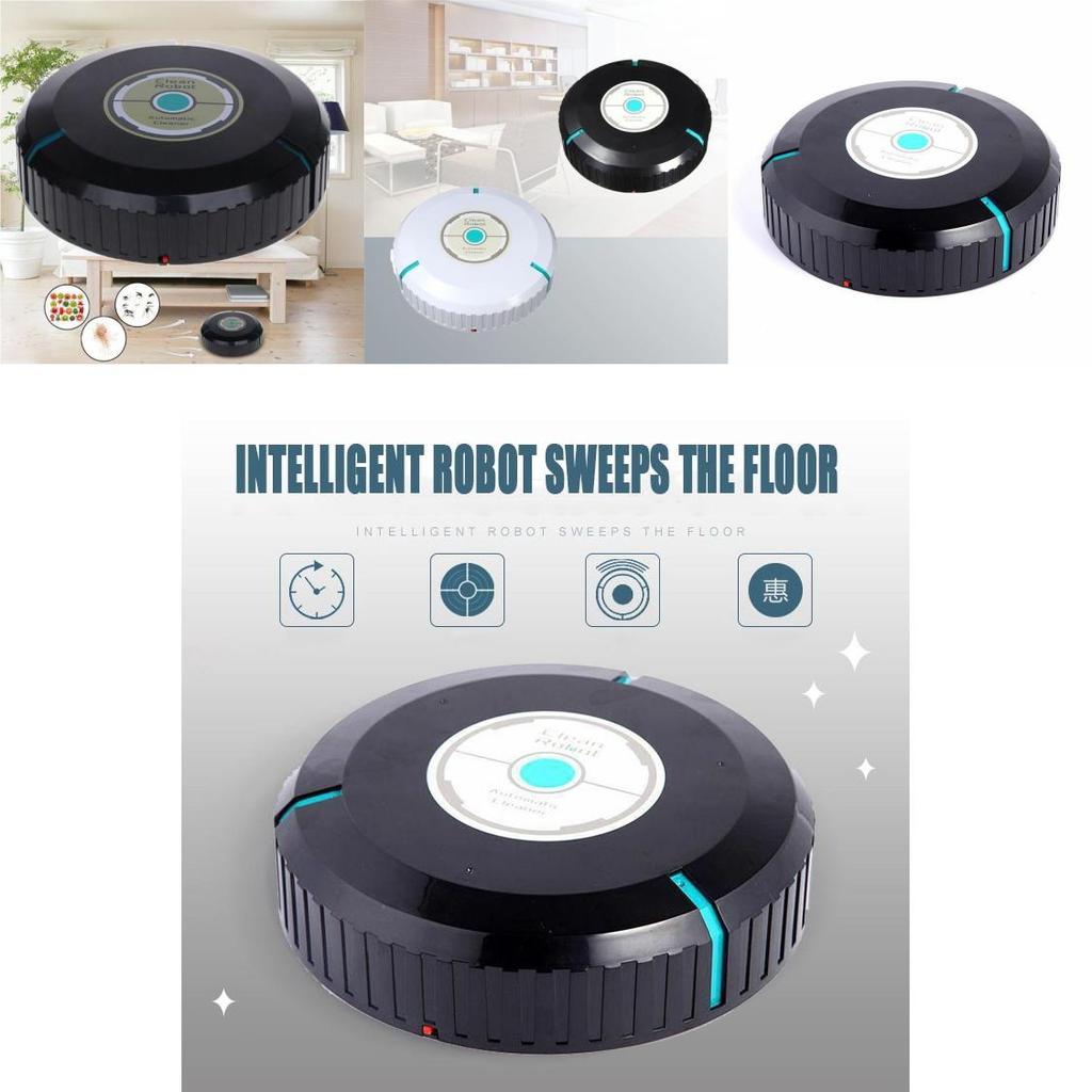 Home Cleaning Robot With Battery Power For Small Rooms Perfect For Lazy Daily Use