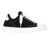Scarpe da Ginnastica Casual in Denim Strappato con Suola Spessa Antiscivolo Seghettata
