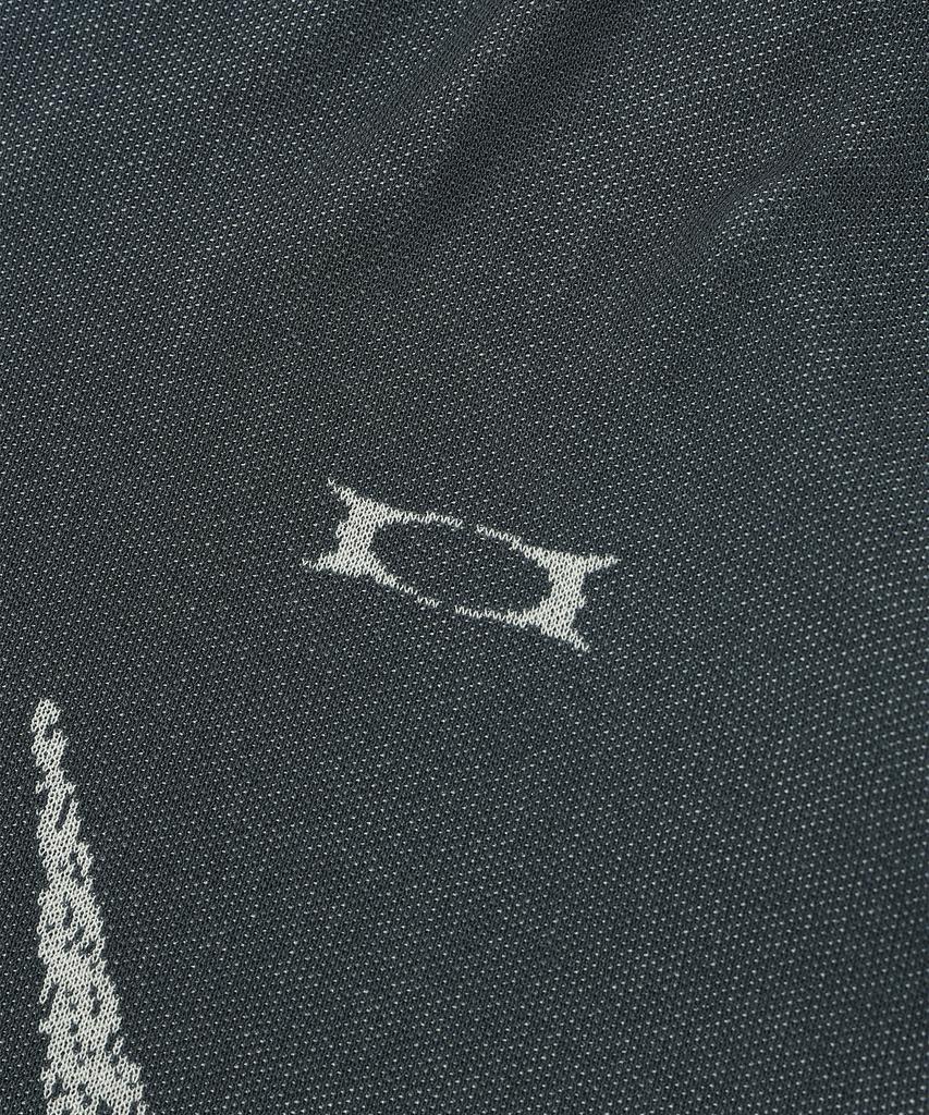 CRITIC Wormhole Logo Jacquard Knit Charcoal