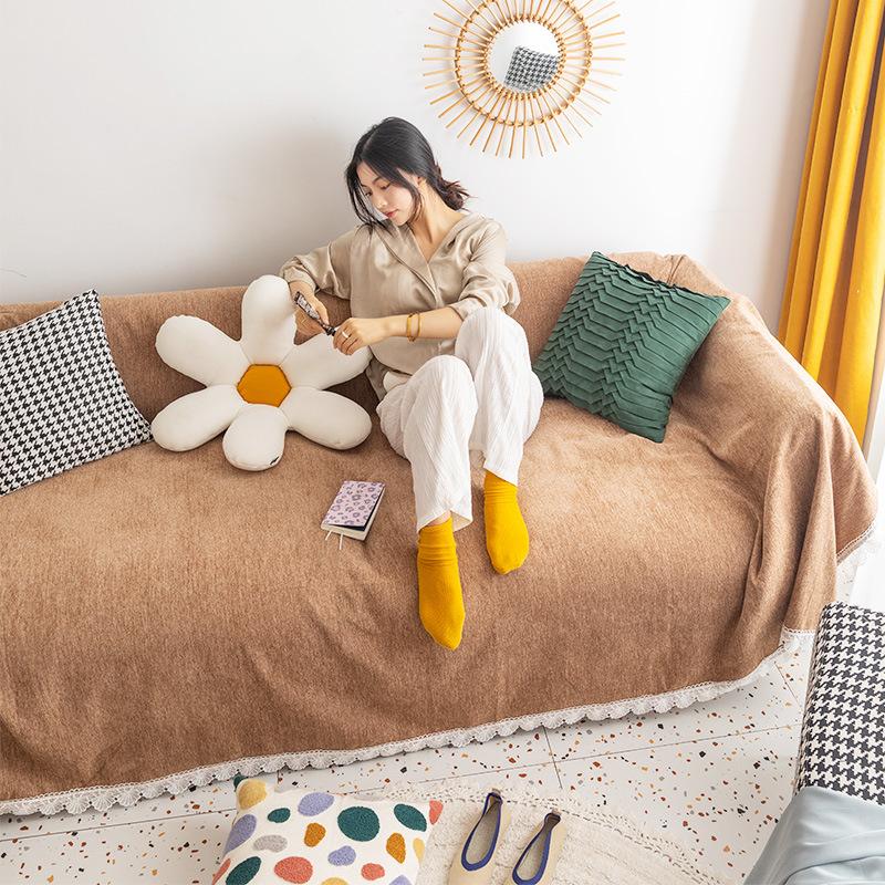 Подушка для дивана из чистого хлопка на все сезоны — фото 4