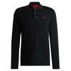 Hugo Mens Derriko Long-Sleeved Polo Shirt
