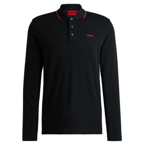 Hugo Mens Derriko Long-Sleeved Polo Shirt