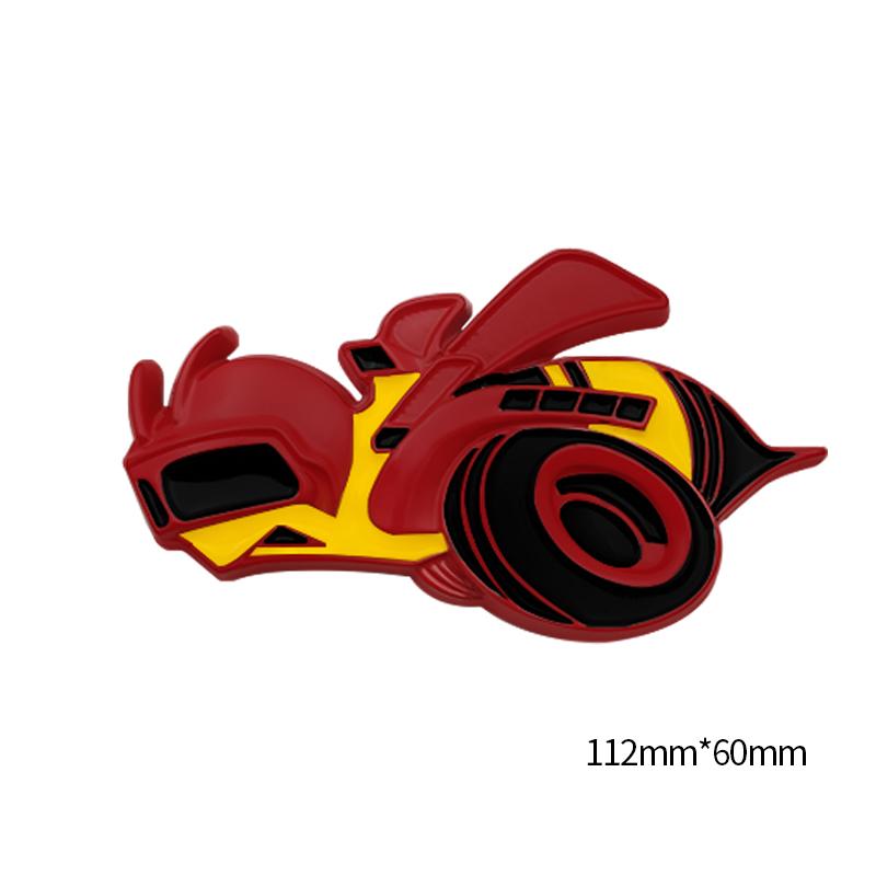 Metal 3D Car Sticker Bumblebee Emblem Badge Decals for Dodge Charger SRT8 SRT4 Chevrolet 6.4 Caravan SRT Durango Ram Accessories G8