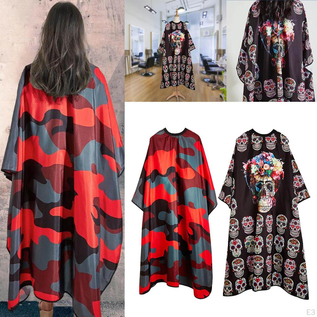 Kolorowa Wodoodporna Peleryna Fryzjerska, Peleryna do Strzyżenia Włosów, Łatwa do Czyszczenia, Wygodna, Premium