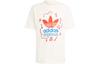 Adidas Originals Letter Logo Pattern Printed Crew Neck Short T-Shirt IS2895