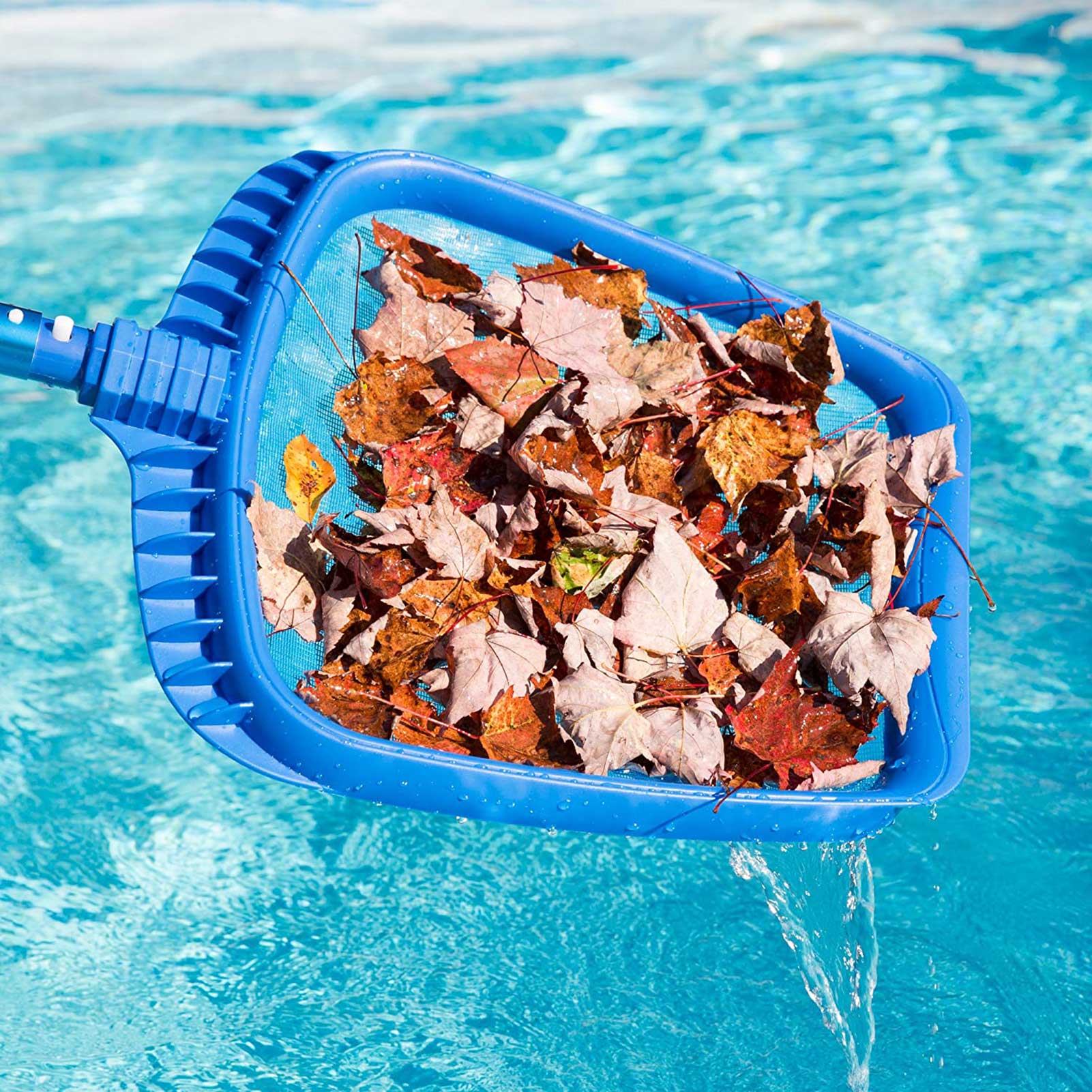 

Heavy duty Pool Skimmer Net Fine Mesh for Telescopic Pool Pole Swimming Pool Cleaning Supplies синий