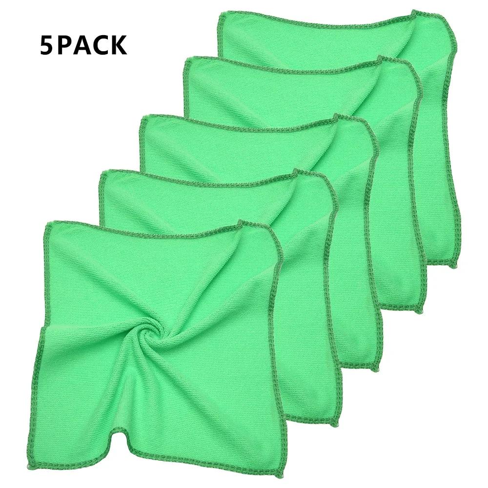 Microfiber Cleaning Cloths Car Wash Drying Towels Household Cleaning Cloths Auto Detailing Polishing Cloth Home Clean Tools