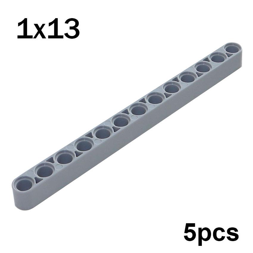 

Liftarm Thick 1x13 DIY Learning Educational Block Bricks 5PCS Technical MOC 41239 High-Tech Assembles Particles Brick Playset Parts