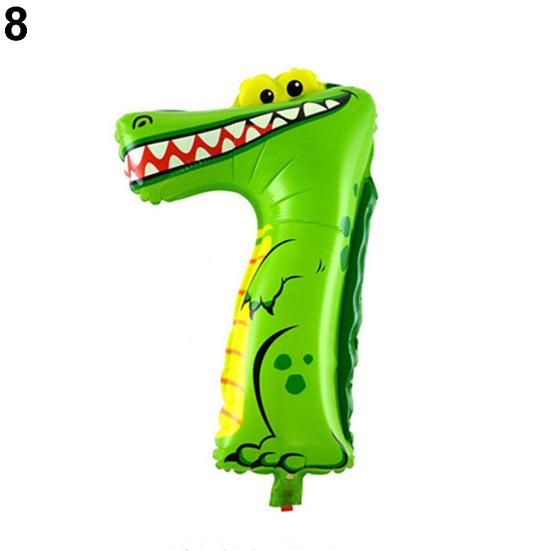 Cute Animal Balloons Kids Party Decor Ballon Birthday Wedding Number Foil Gift