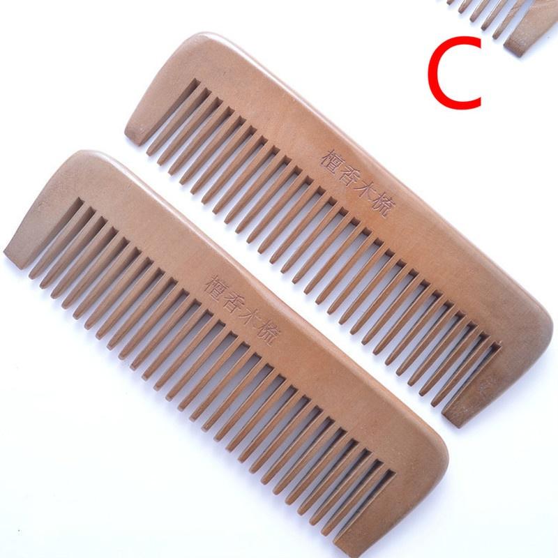 

Утолщенная расческа из натурального дерева сандалового дерева, бытовая деревянная расческа, антистатическая расческа от выпадения волос, аутентичный массаж U C