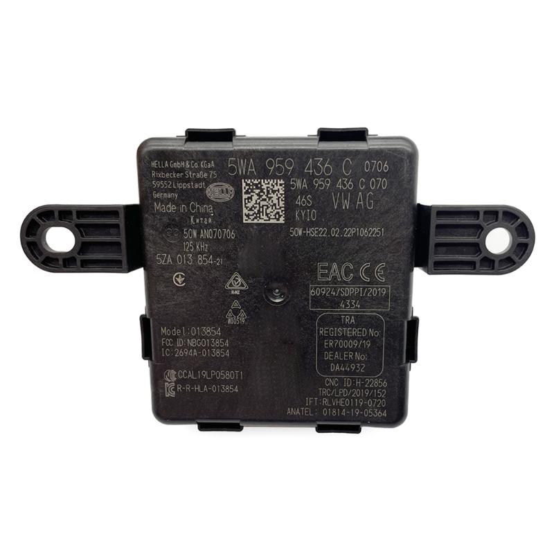Car Keyless Module 5WA959436C 5WA 959 436C for 2021-2022 One Key Start Module Control Unit Easy Installation