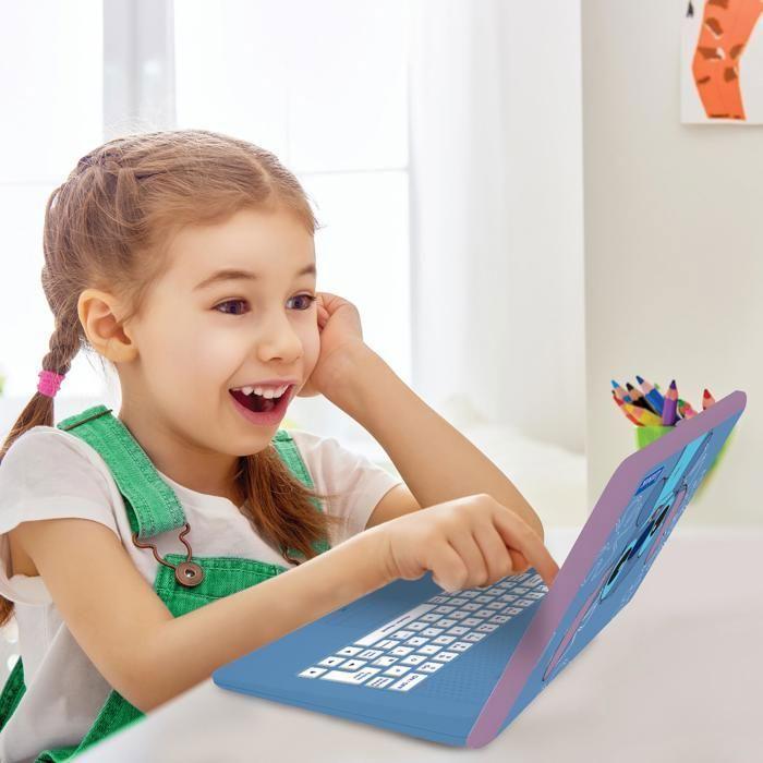 Ordinateur éducatif - LEXIBOOK - Stitch - 170 activités - Bilingue EN/FR - 7 catégories éducatives