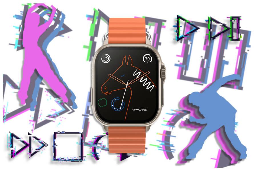 Smartwatch Unisex Rubicon Rncf17 - Bluetooth Call, Wireless Charging (Sr059B)