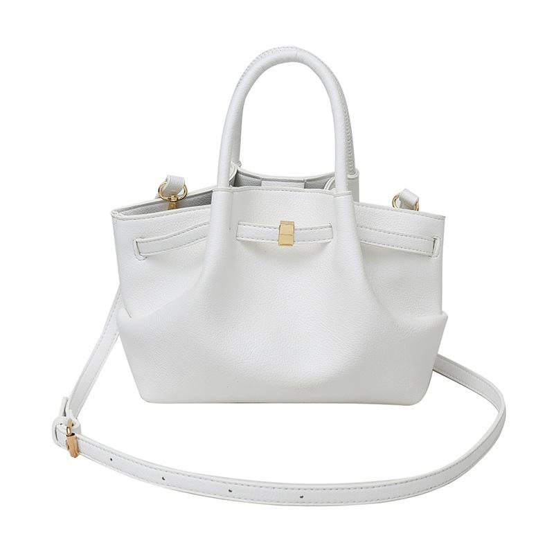 Wholesale Niche Design Pleated Portable Bucket Bag Women's Temperament Commuting Simple Wind High Quality Messenger Bag