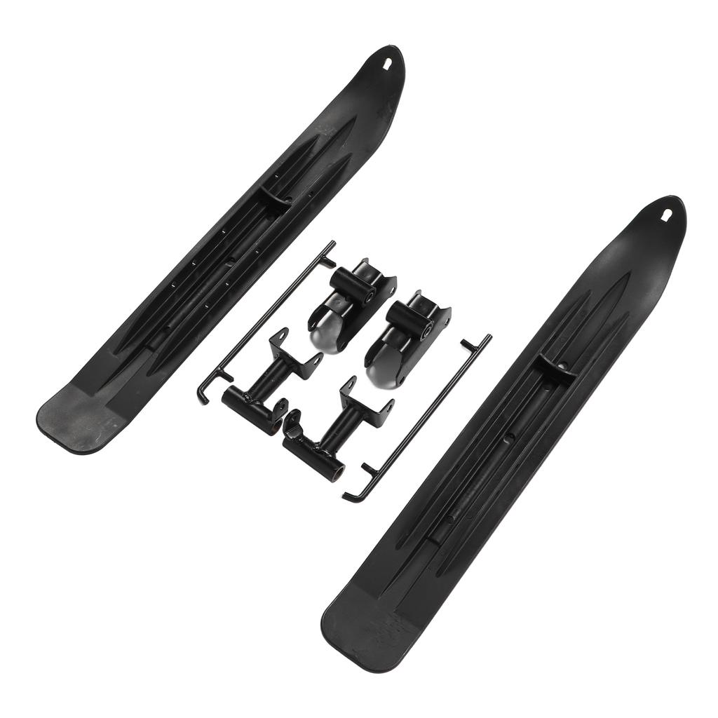 1 Pair Snow Bike Sledge Sled Anti Slip Enhanced Grip Snow Racer Skid for Quad Bike ATV Go Kart UTV Four Wheel