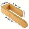 No Drill Wooden Towel Rack Self Adhesive Towel Bar Household Bathroom Multi Purpose Wall Storage Shelf Organizer Towel Holder