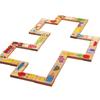 28-Piece Wooden Animal Dominoes Puzzle - Educational Toy for Children