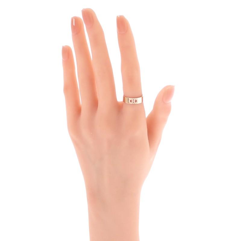 HERMES  H115601B #13(JP Size)  ring K18 Pink Gold Women