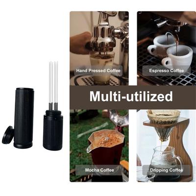 Portable Coffee Distribution Needle Coffee Powder Needle Coffee Distributor Stainless Steel Material Coffee Stirrer