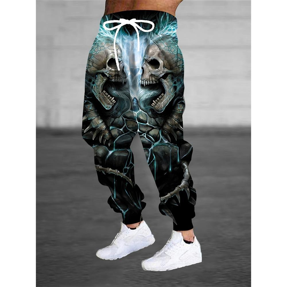 Men's Oversized Loose Sweatpants Autumn Comfortable Breathable Fashion Drawstring Pants Trendy Streetwear Drawstring Pants