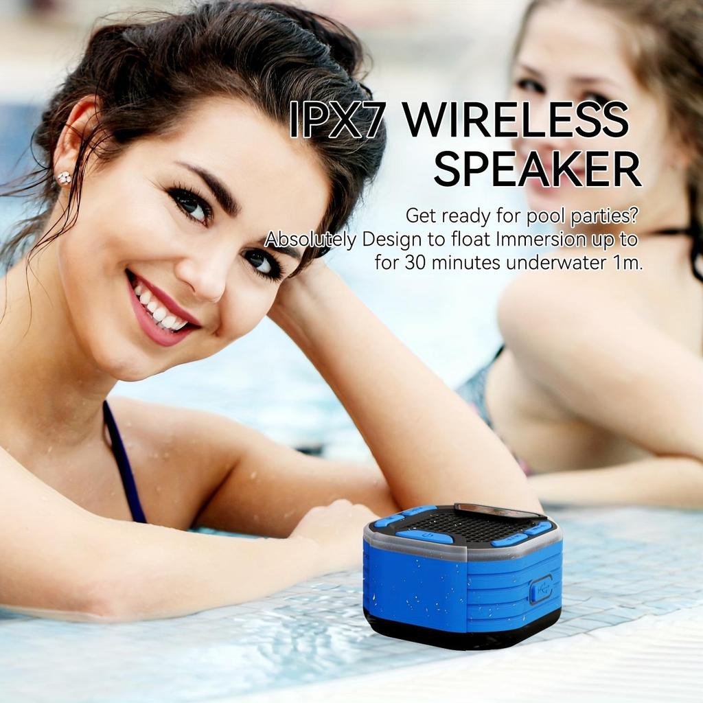 7-level waterproof Bluetooth speaker, surfboard waterproof Bluetooth speaker, subwoofer, outdoor radio