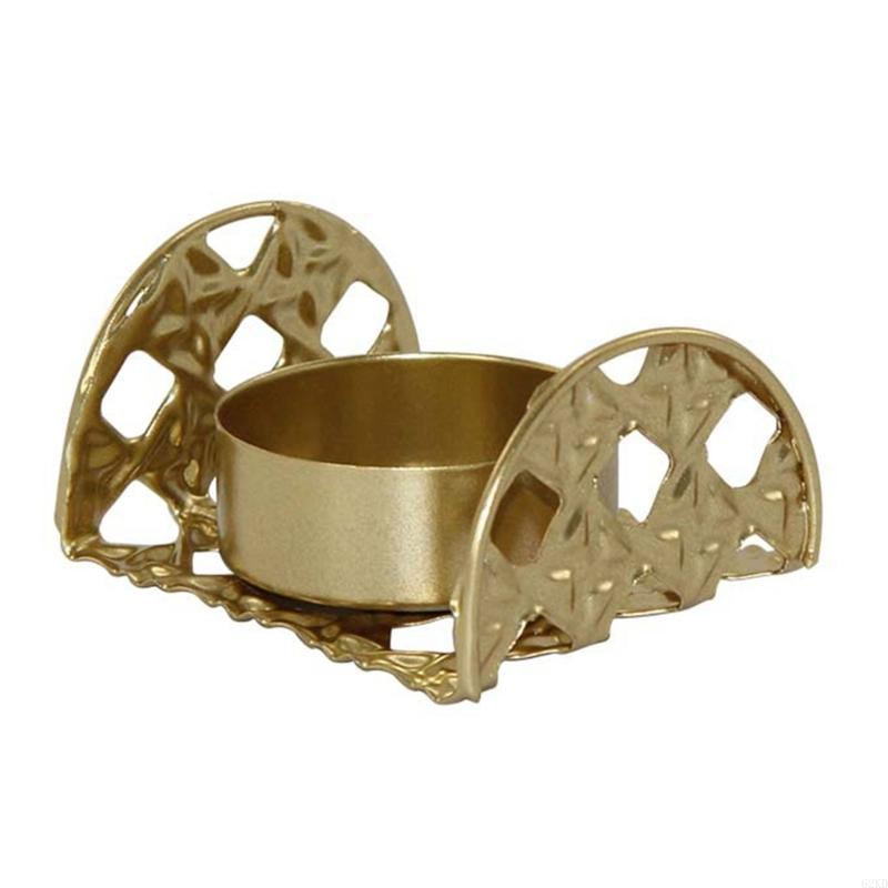 

62KD Стильный металлический подсвечник Подставка для декора гостиной и спальни