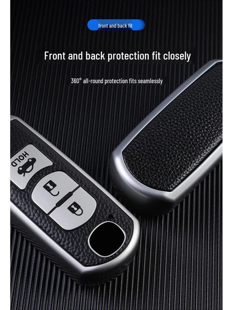 Mazda Schlüsselhülle für Axela, CX4, Atenza, CX5 - TPU Lederoptik