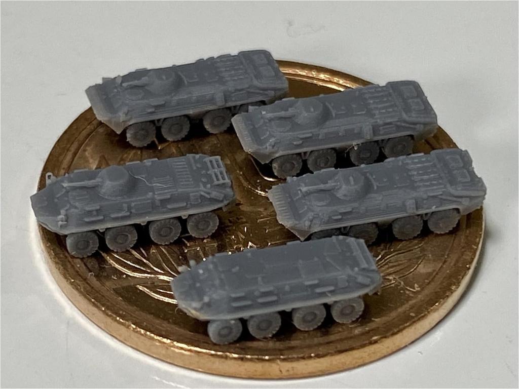 Firestarter 1/700 Scale Modern Russian BTR-60/BTR-70 Set 3D Printer Kit FS-MR3