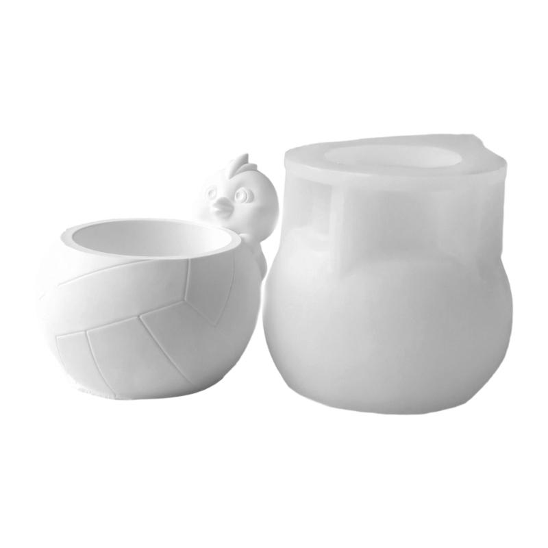 Silicone Mould for Animal Shaped Flower Pot Craft Cement Planter Making