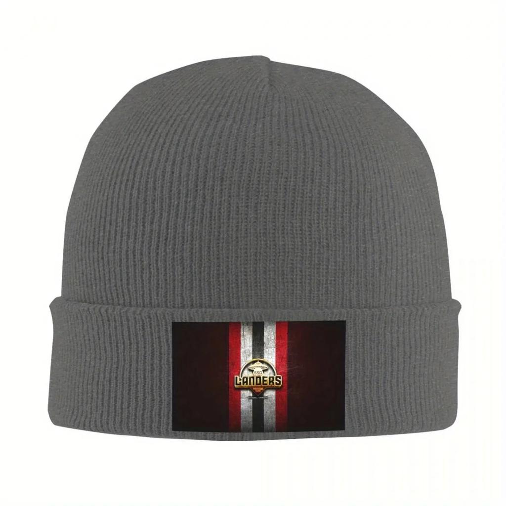 New SSG LANDERS Warm Knitted Cap Fashion Bonnet Hat Autumn Winter Outdoor Beanies Hats For Unisex Adult