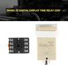 220V Digital Time Relay with Socket Base Double Time Delay Relay Time Relay  Automation Systems
