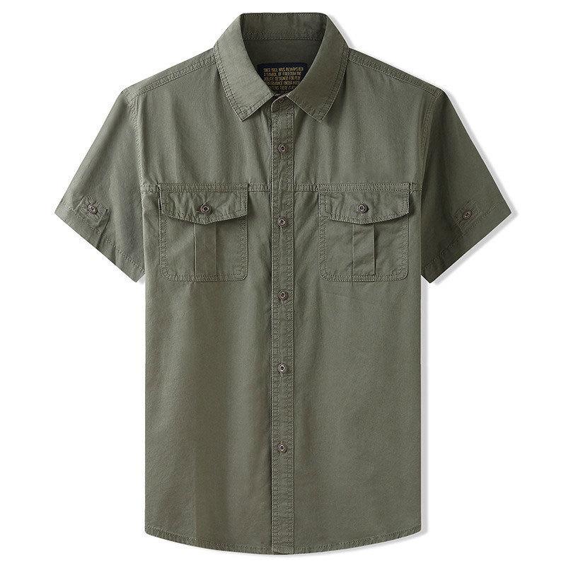 

Мужские рубашки для активного отдыха с короткими рукавами летние повседневные мужские не мнется не требующие глажки рабочие рубашки дышащие топы 7XL