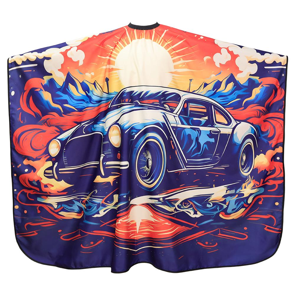 

Накидка для стрижки, водонепроницаемая, парикмахерская, модель костюма, антистатический парикмахерский фартук, профессиональный парикмахерский фартук, парикмахерские инструменты для салонов красоты розы красного