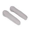 2pcs Seat Armrest Cover Leather Car Interior Accessories Replacement for Odyssey 2004?2014Grey