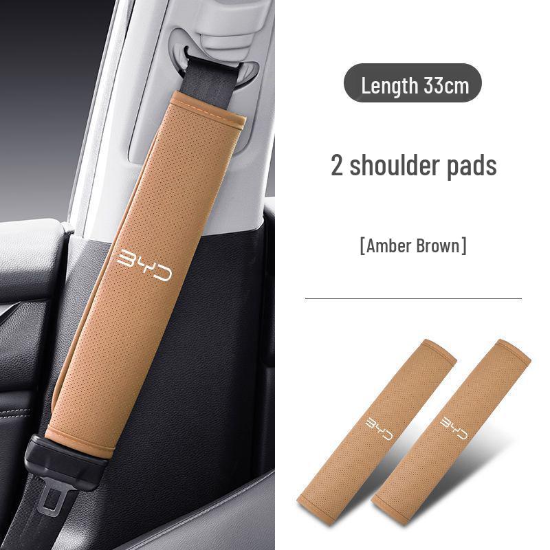 Seat Belt Shoulder Pad Cover for BYD Han/Song/Qin/Yuan/Tang S7/F3/F6/F0