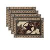 Heat-Resistant Stain-Proof Linen Party Placemats - Festival Collection