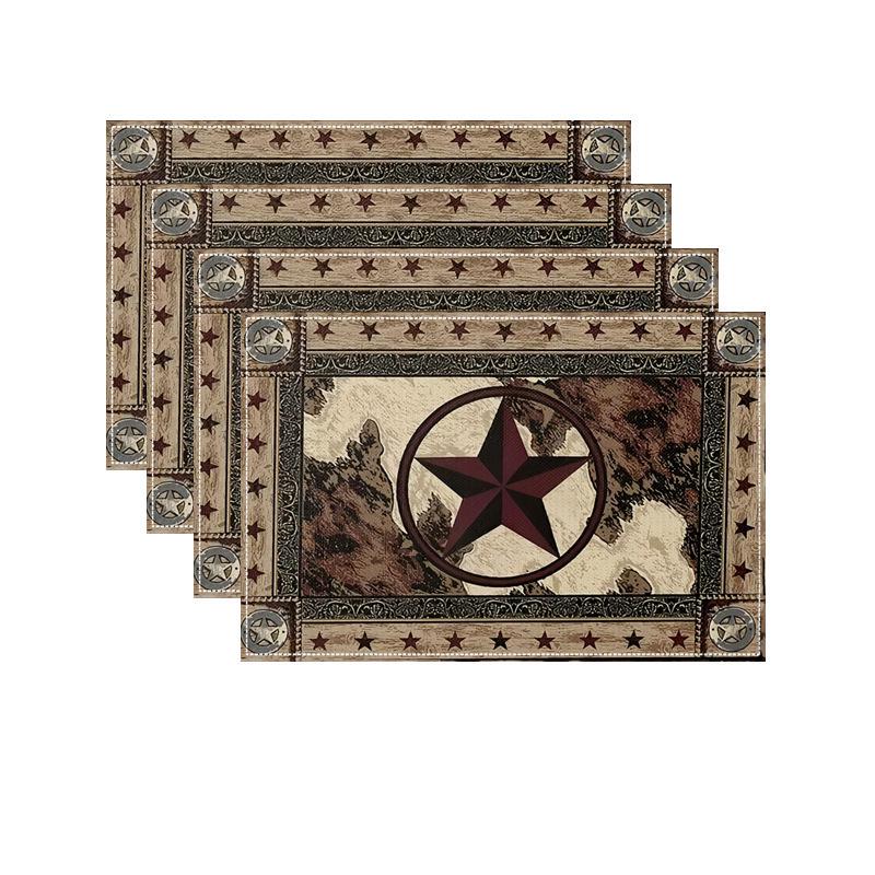 Heat-Resistant Stain-Proof Linen Party Placemats - Festival Collection